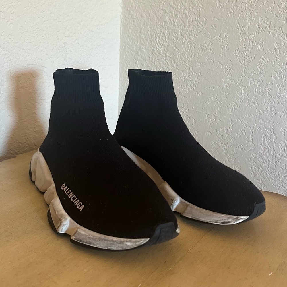 Balenciaga Black Sock Sneakers